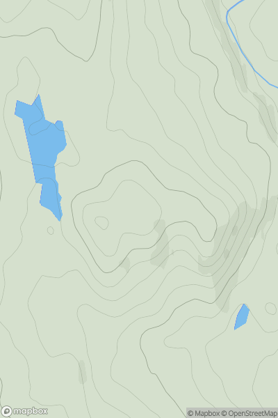 Thumbnail image for Mid Hill [Carrick and Galloway] showing contour plot for surrounding peak